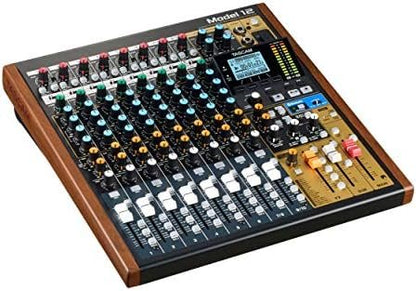 Tascam Model 12 All-in-One 12-track Digital Multitrack Mixing and Recording Studio, Mixer, USB Audio Interface and DAW Controller